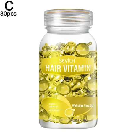 30PCS Hair Care Keratin Repair Capsules - Smooth & Silky