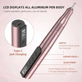 Rpm Electric Nail Drill Machine Professional Nail Lathe