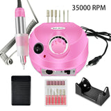 Rpm Electric Nail Drill Professional Manicure Machine Nail