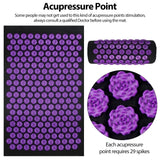 Acupressure Yoga Mat Cushion Sensi Massage Body