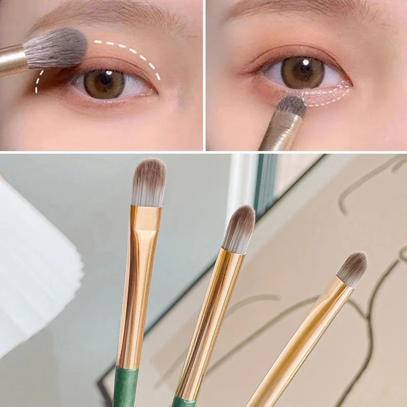 Eye Shadow Detail Brushes Soft Eyebrow Lying