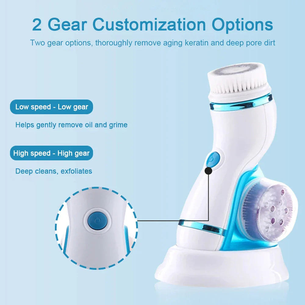 In Electric Wash Brushes Facial Cleansing Toothbrush Sonic