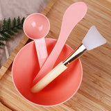 Silicone Facial Makeup Brushes With Face Mask