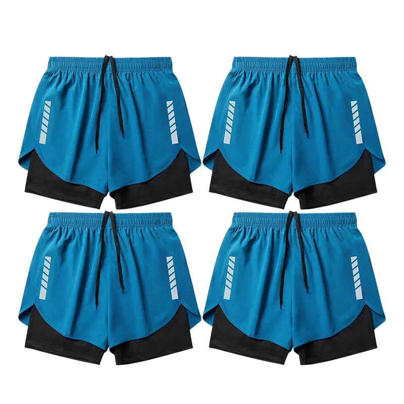 Men'S Running Shorts Sport Shorts Athletics Marathon Loose