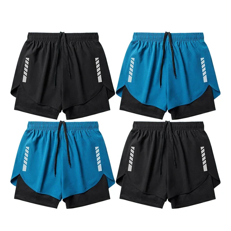 Men'S Running Shorts Sport Shorts Athletics Marathon Loose