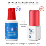 Bottles Sky Glue S+ Black Red Blue