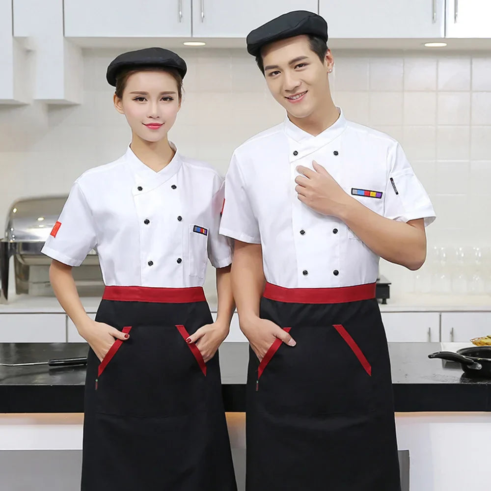 Colors New Wholesale Chef Jacket Hotel Chef' Uniform