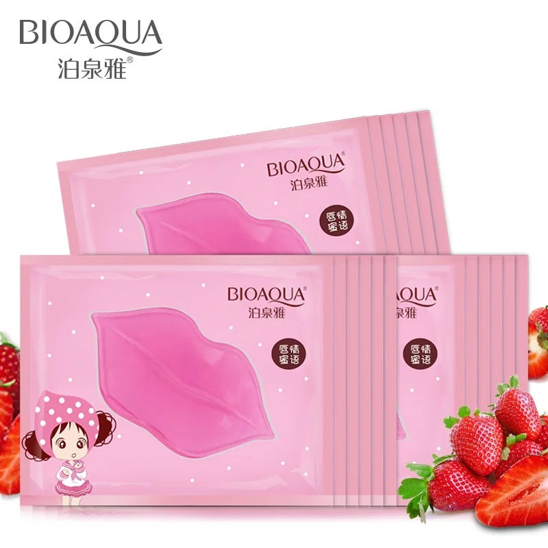 Bioaqua Plumper Crystal Collagen Lip Mask Pads