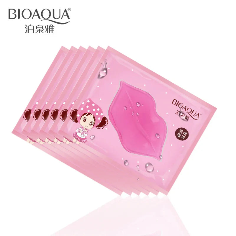 Bioaqua Plumper Crystal Collagen Lip Mask Pads