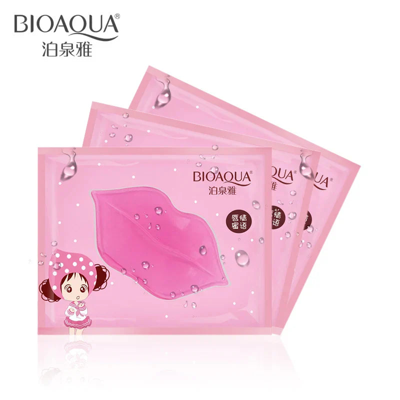 Bioaqua Plumper Crystal Collagen Lip Mask Pads