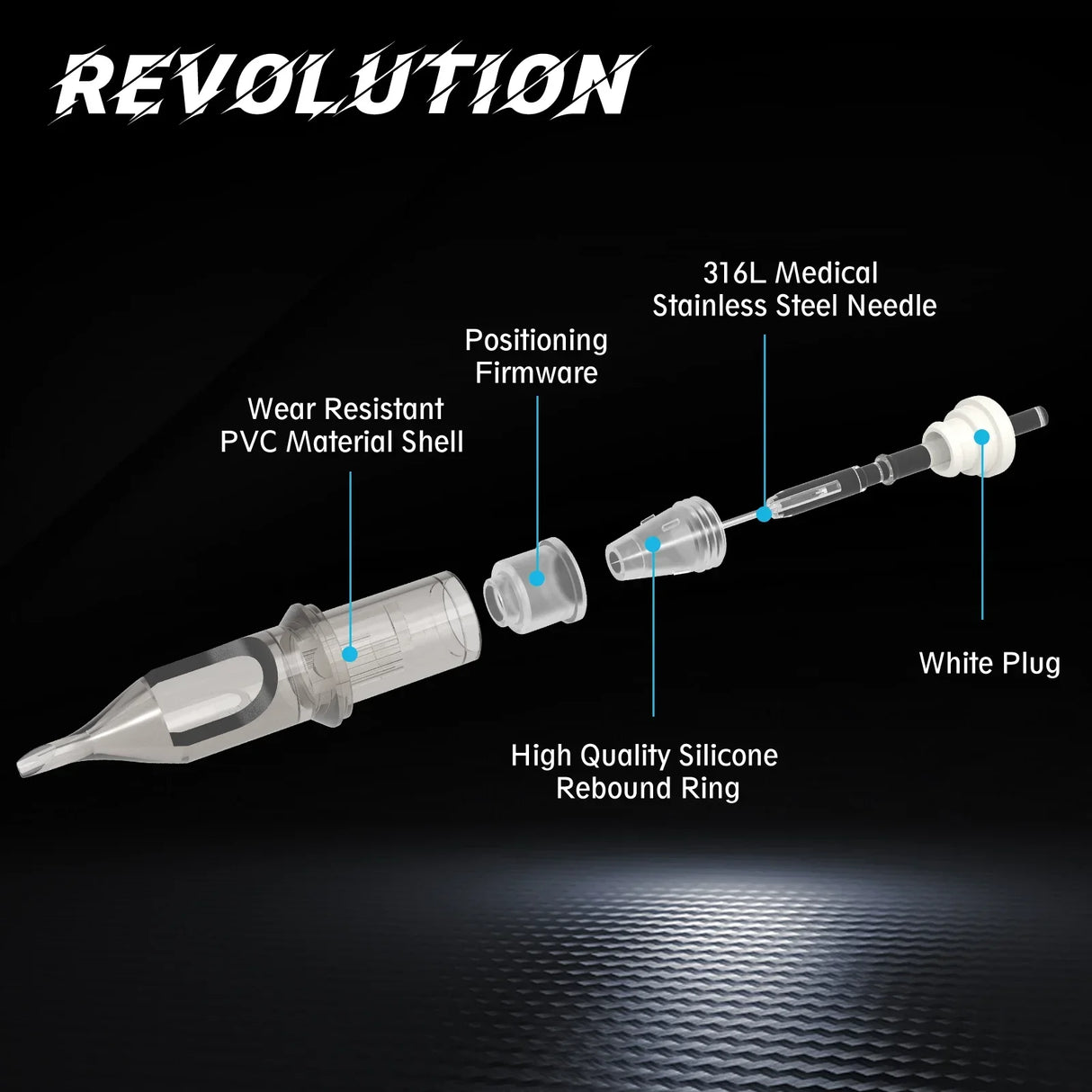 Ez Revolution Cartridge Tattoo Needles Permanent Makeup