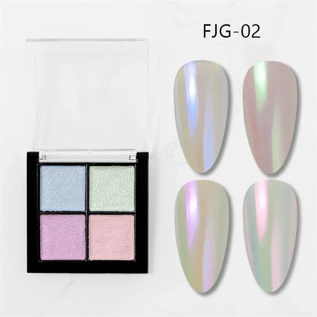 Colors Holographics Laser Aurora Solid Mirror Nail Glitter