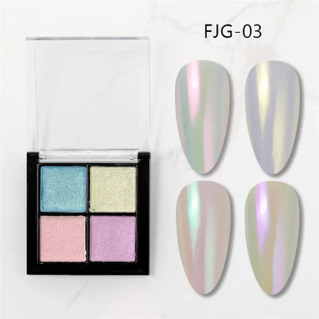 Colors Holographics Laser Aurora Solid Mirror Nail Glitter