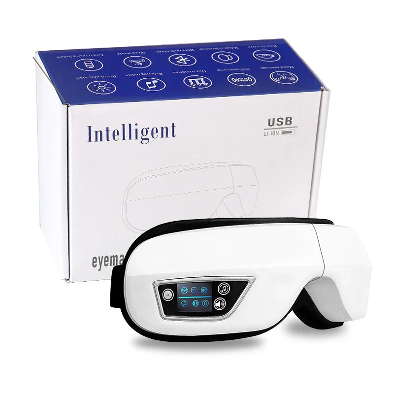 Smart Eye Massager Vibration Hot Airbag Compress