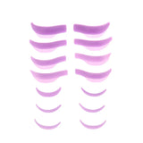 Pairs Silicone Eyelash Perm Pad Recycling Makeup