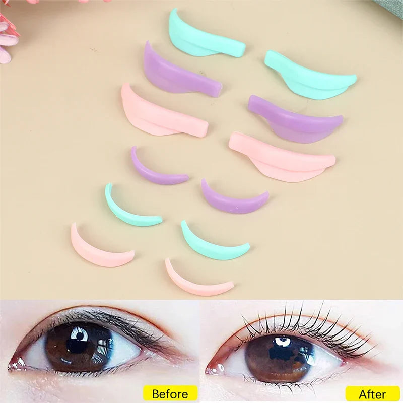 Pairs Silicone Eyelash Perm Pad Recycling Makeup