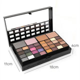 Colors Eyeshadow Lip Gloss Combination Makeup