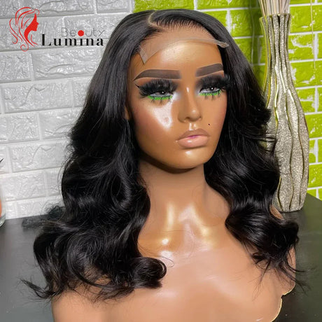 Lace Front Human Hair Wigs Pre Plucked Brazilian