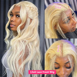 Hd Lace Frontal Wig Transparent Honey Blonde Body