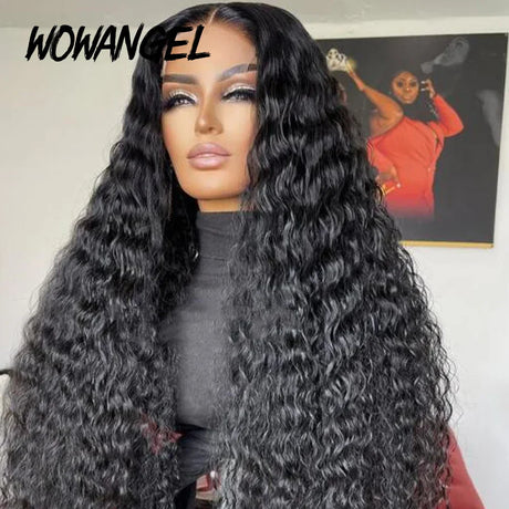 Wow Angel 5X5 Hd Lace Closure Curly Wigs