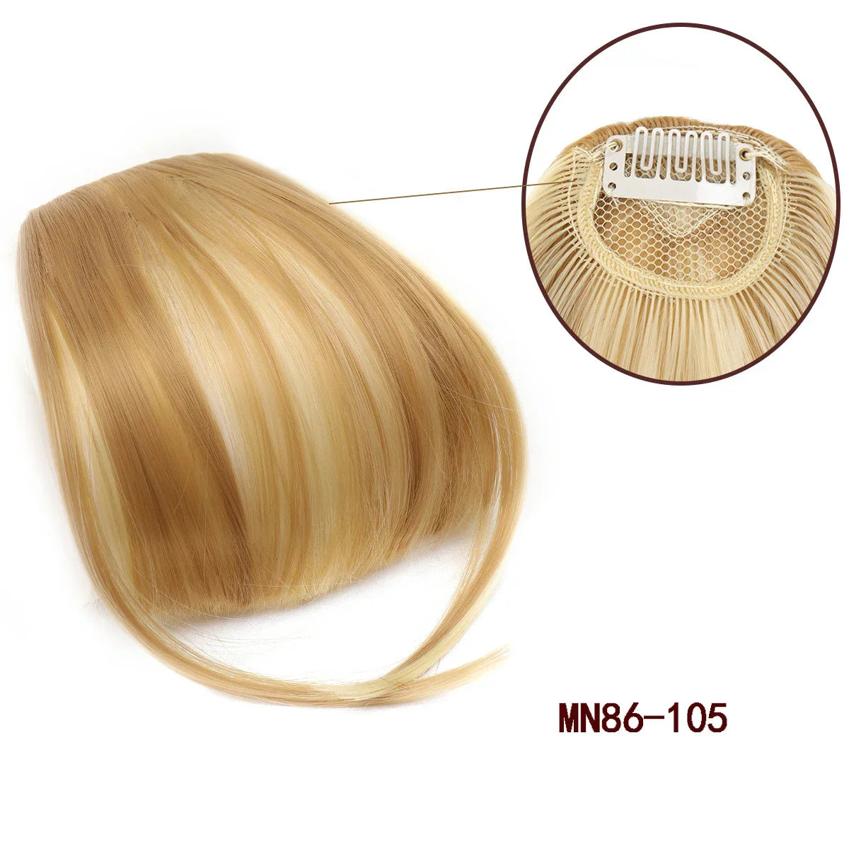 Synthetic Bangs Hair Clip In Hair Extensions Wispy