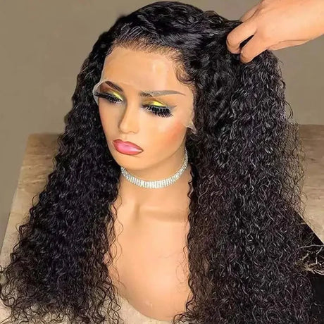 Kinky Curly Hair 5X5/4X4 Hd Lace Closure Wigs