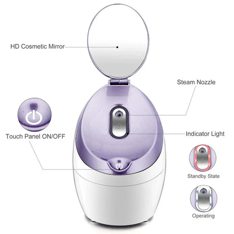 Home Facial Steamer For Face Beauty Salon Personal