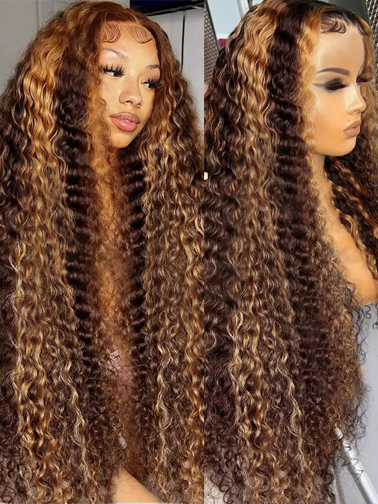 Loose Deep Wave Glueless Wig Human Hair Ready