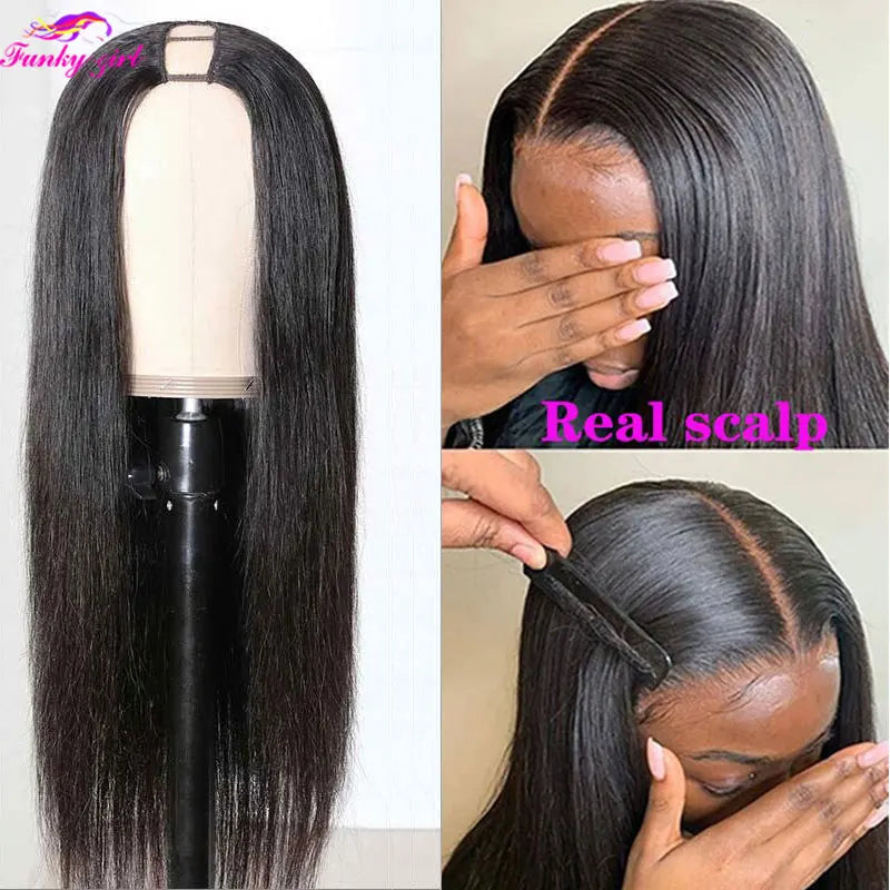 Fg Straight U Part Density Natural Brazilian