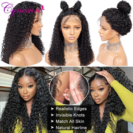 Cynosure X/X Hd Transparent Lace Front Human Hair