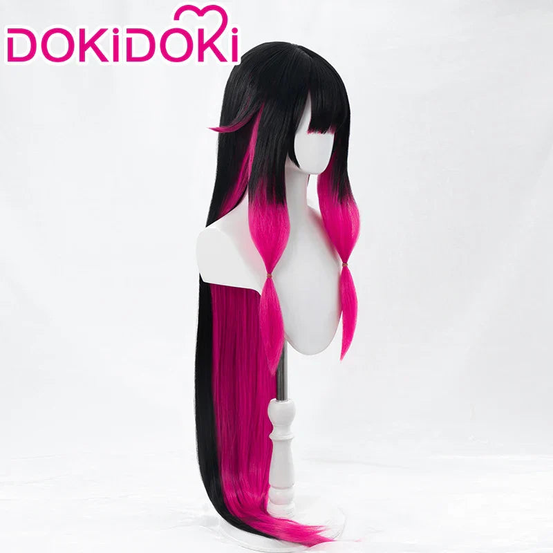 Genshin Impact DokiDoki Fatui Harbinger Cosplay Wig