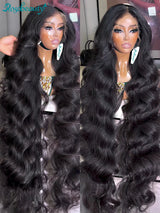 Hd Transparent Body Wave Lace Front Wig