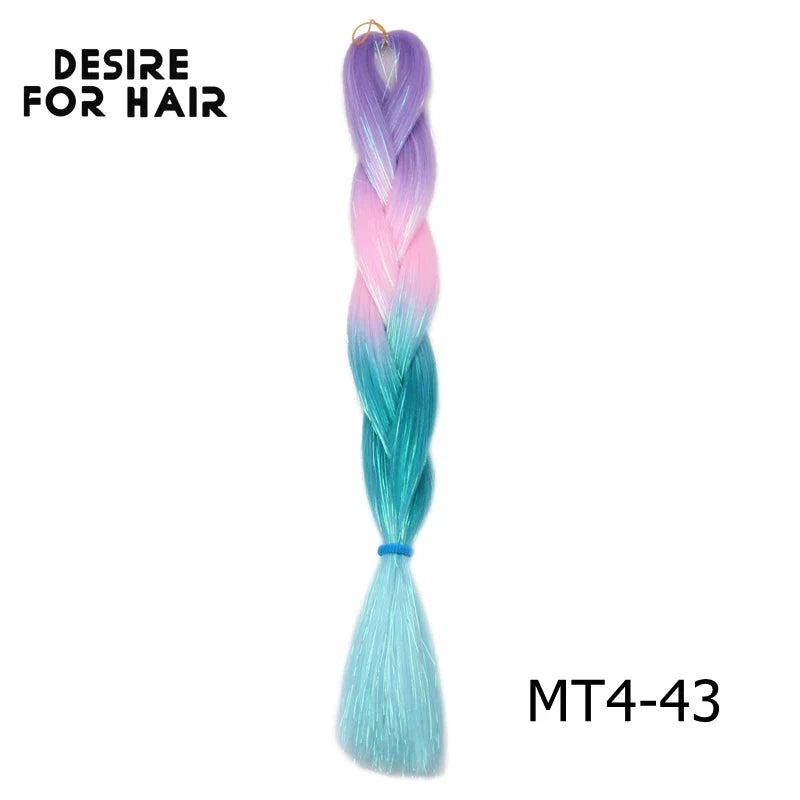 Desire For Hair Packs Synthetic Braiding Hair Christmas