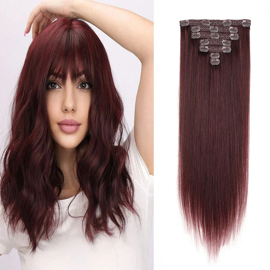 Clip In Hair Extensions Real Human Hair