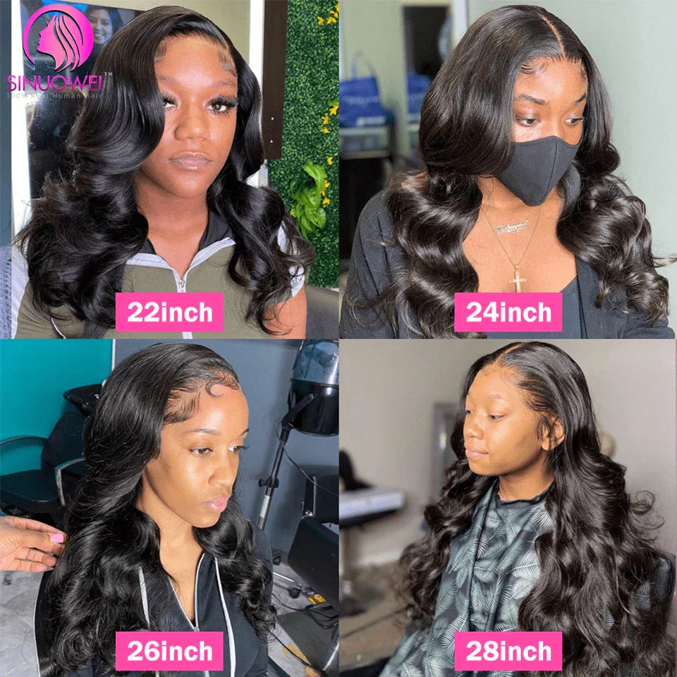 Sinuowei U V Part Wig Body Wave Human