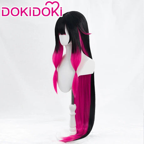 Genshin Impact DokiDoki Fatui Harbinger Cosplay Wig