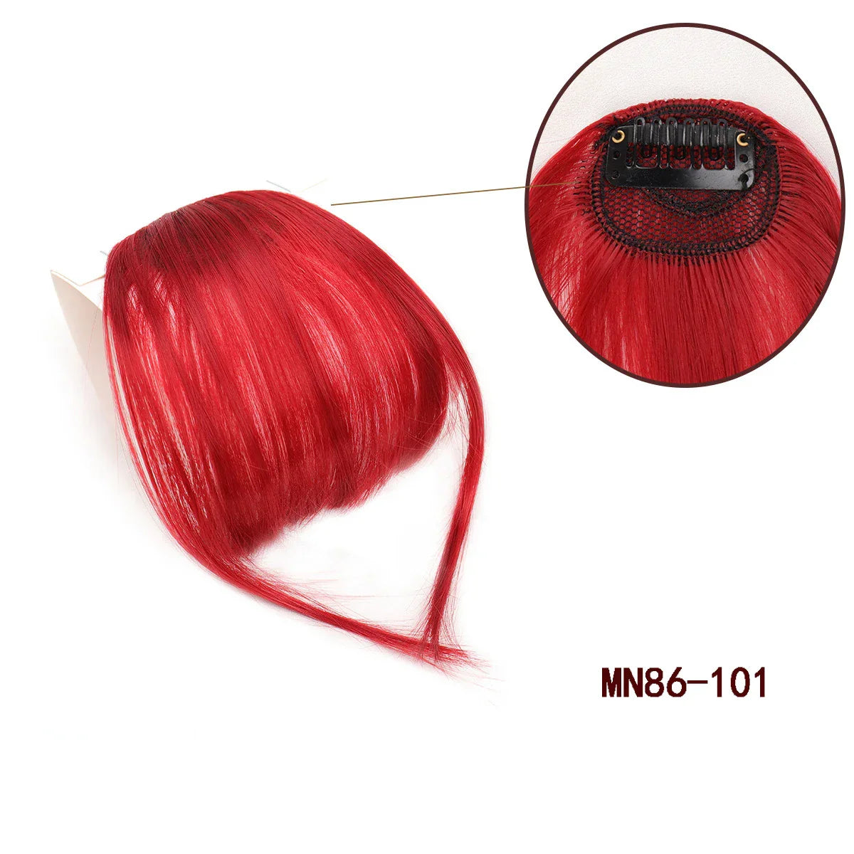 Synthetic Bangs Hair Clip In Hair Extensions Wispy