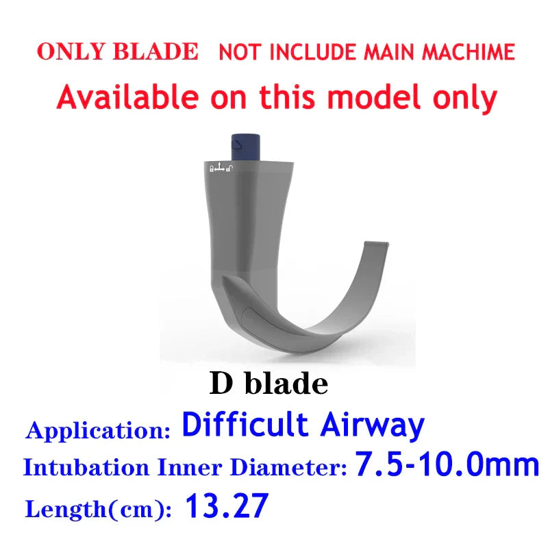 Accessories For Video Laryngoscope Stainless Steel Blades, Guide