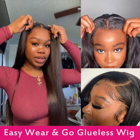 26Inch Straight Wear And Go Glueless Human Hair