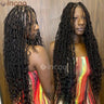 Full Lace Wigs For Black Women Bohemian Medium