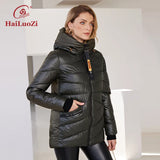 Hailuozi New Winter Women'S Jacket Warm And Thick