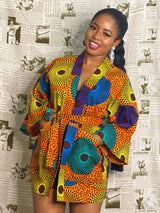 African Dress Women' Fashion Kimono Cardigan Coat Dashiki