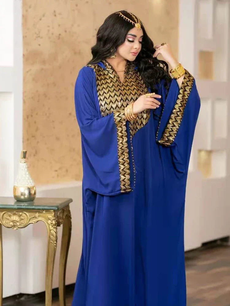 African Dubai Muslim Dress Women Hooded Abaya Knitted