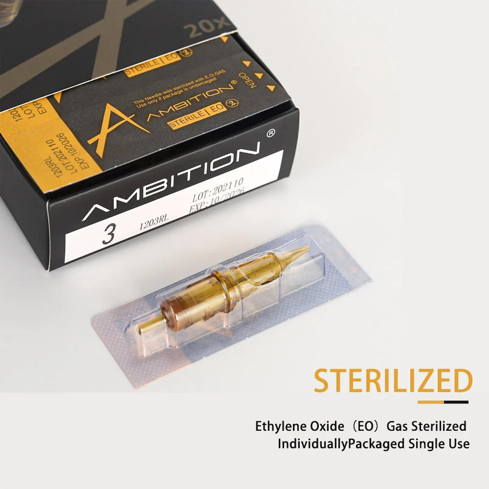 Ambition Glory Rl Tattoo Cartridge Needles Disposable