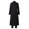 Anime Chainsaw Man Makima Cosplay Costume Black Trench