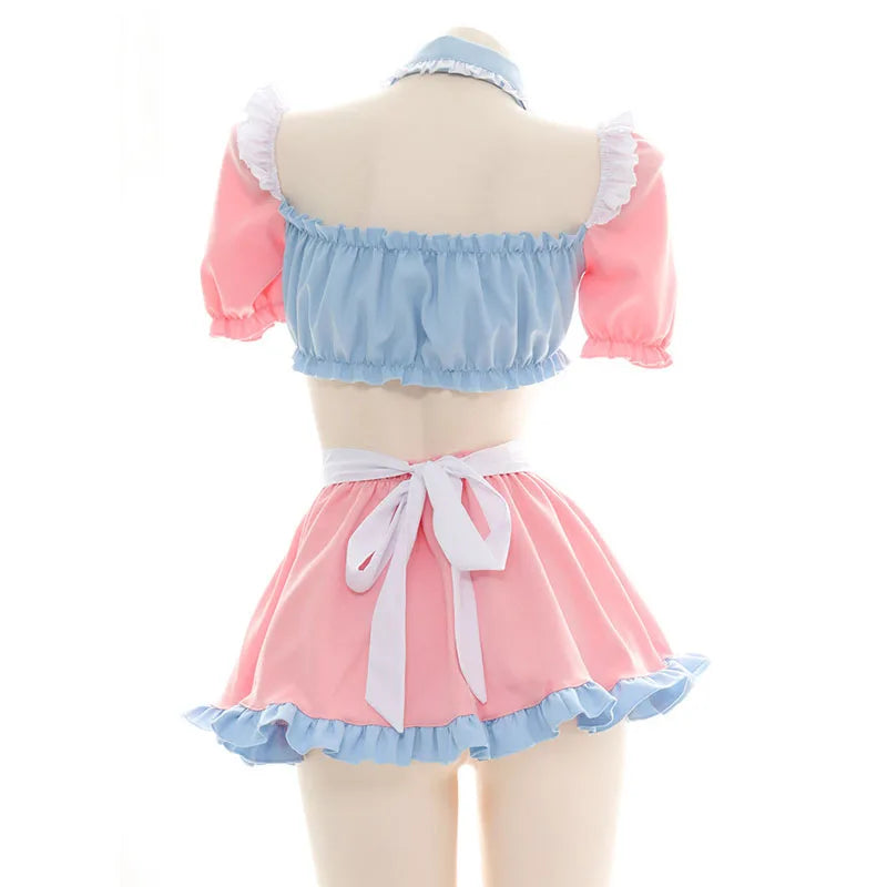 Anime Cute Maid Cosplay Costumes Women Skirt Maid