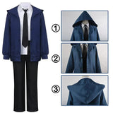 Anime Power Cosplay Chainsaw Man Cosplay Costume Blue
