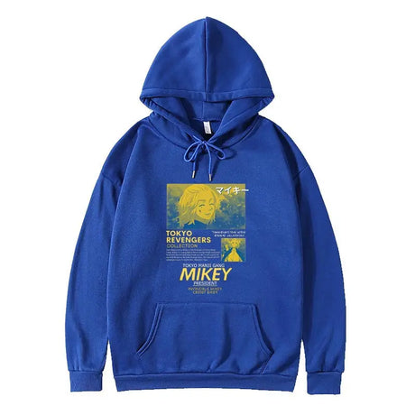 Anime Tokyo Revengers Mikey Hoodie Unisex Hip Hop