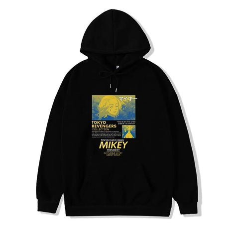 Anime Tokyo Revengers Mikey Hoodie Unisex Hip Hop