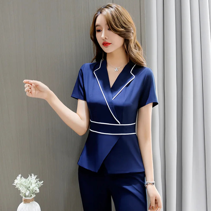 Beauty Salon Estheticienne Spa Uniform Massage Work Clothes